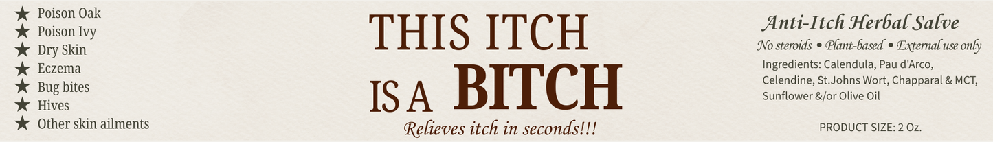 Itch is a B*tch Balm
